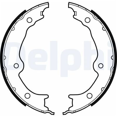 Delphi Bremseklodser Indre Diameter 190mm - Bremseklodser Delphi Bremseklodser Indre Diameter 190mm - Bremseklodser