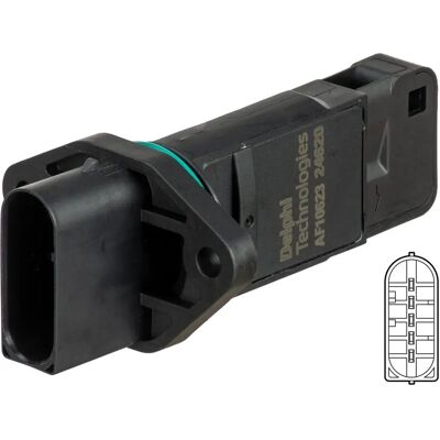 DELPHI AF10623-12B1 Luftmængdemåler - Mercedes-Benz DELPHI AF10623-12B1 Luftmængdemåler - Mercedes-Benz
