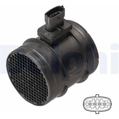 Delphi AF10633-12B1 Czujnik przepływu powietrza - Czujnik przepływu powietrza Delphi AF10633-12B1 Czujnik przepływu powietrza - Czujnik przepływu powietrza