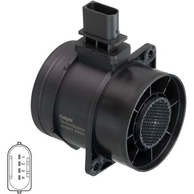 DELPHI AF10511-12B1 Αισθητήρας ροής αέρα - Αισθητήρας ροής αέρα DELPHI AF10511-12B1 Αισθητήρας ροής αέρα - Αισθητήρας ροής αέρα