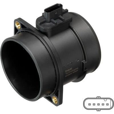 DELPHI AF10644-12B1 Czujnik przepływu powietrza - Czujnik przepływu powietrza DELPHI AF10644-12B1 Czujnik przepływu powietrza - Czujnik przepływu powietrza