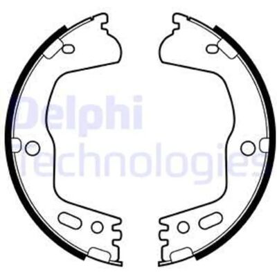 DELPHI LS2155 Bromsbackar - Parkeringsbromssystem DELPHI LS2155 Bromsbackar - Parkeringsbromssystem
