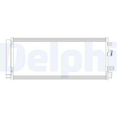 Condensator de climatizare DELPHI CF20381 - Cu dezumidificator - Opel Corsa E Condensator de climatizare DELPHI CF20381 - Cu dezumidificator - Opel Corsa E