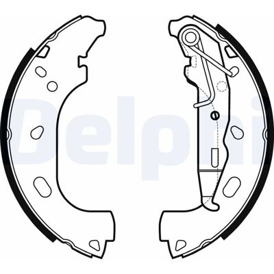DELPHI LS2167 Plaquettes de frein Opel Astra H GTC - Système de freinage DELPHI LS2167 Plaquettes de frein Opel Astra H GTC - Système de freinage