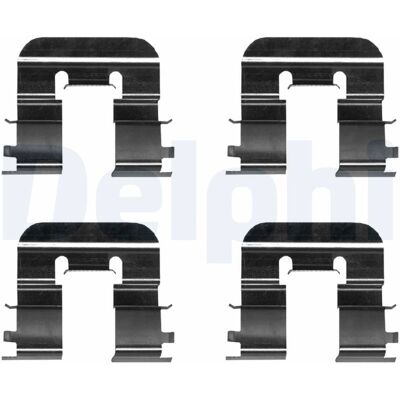 Kit de reparație DELPHI LX0676 - Placute de frână Kit de reparație DELPHI LX0676 - Placute de frână