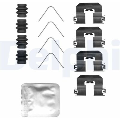 DELPHI 5012759547656 - Set pastiglie freno DELPHI 5012759547656 - Set pastiglie freno