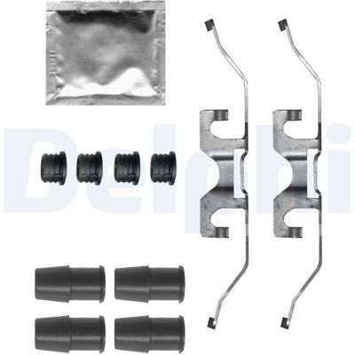 Kit Accessori Delphi LX0694 - Pastiglie freni per Ford: Kuga 2, Transit Connect V408, Fiesta 6 Kit Accessori Delphi LX0694 - Pastiglie freni per Ford: Kuga 2, Transit Connect V408, Fiesta 6