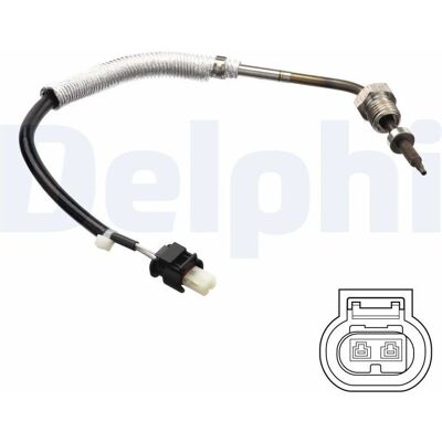 Czujnik temperatury spalin DELPHI TS30104 Czujnik temperatury spalin DELPHI TS30104