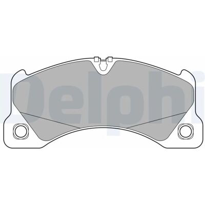 DELPHI LP3593 Bremsbeläge - Vorder-Disc DELPHI LP3593 Bremsbeläge - Vorder-Disc