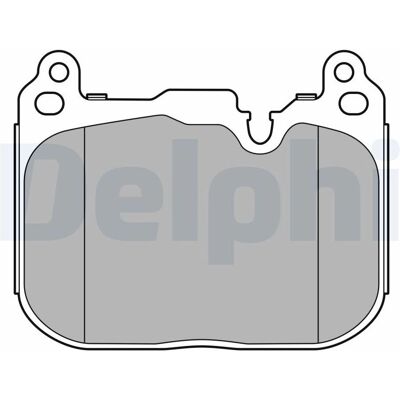 DELPHI LP3597 Plăcuțe de frână - Cu conținut scăzut de metal, Pentru MINI, 16mm grosime DELPHI LP3597 Plăcuțe de frână - Cu conținut scăzut de metal, Pentru MINI, 16mm grosime