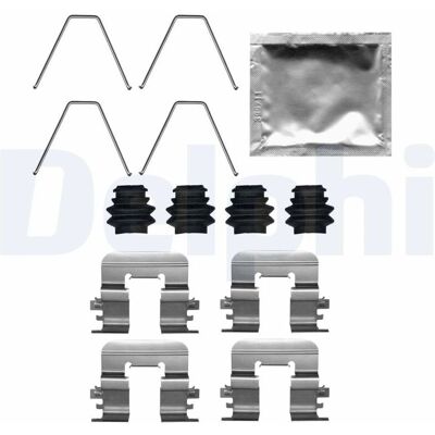 DELPHI LX0726 - Bremseklodser reparationssæt DELPHI LX0726 - Bremseklodser reparationssæt
