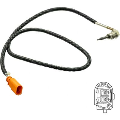 Czujnik temperatury spalin DELPHI TS30196 - VW 070906088E Czujnik temperatury spalin DELPHI TS30196 - VW 070906088E