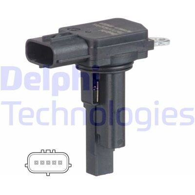 DELPHI AF10671-12B1 Czujnik przepływu powietrza - Czujnik przepływu powietrza DELPHI AF10671-12B1 Czujnik przepływu powietrza - Czujnik przepływu powietrza