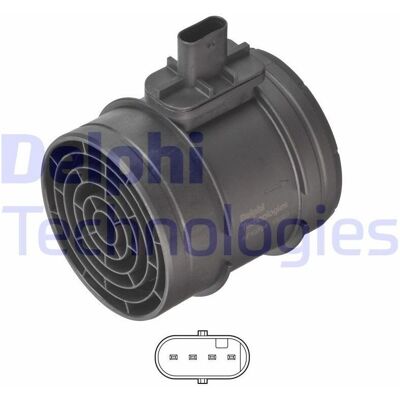 Delphi AF10724-12B1 Μετρητής μάζας αέρα - Αισθητήρας ροής αέρα Delphi AF10724-12B1 Μετρητής μάζας αέρα - Αισθητήρας ροής αέρα