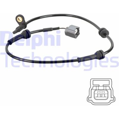 DELPHI SS20802 ABS-sensori - aktiivinen sensori DELPHI SS20802 ABS-sensori - aktiivinen sensori