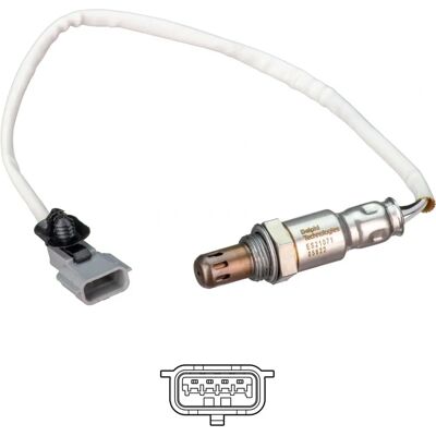 Sonde lambda chauffée DELPHI ES21071-12B1 - Type de produit Sonde lambda chauffée DELPHI ES21071-12B1 - Type de produit