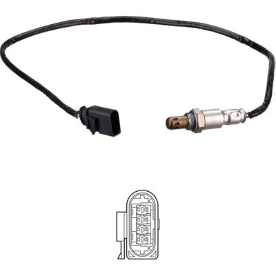 Sensore lambda DELPHI ES21161-12B1 riscaldato per VW, Audi, Seat, Skoda Sensore lambda DELPHI ES21161-12B1 riscaldato per VW, Audi, Seat, Skoda