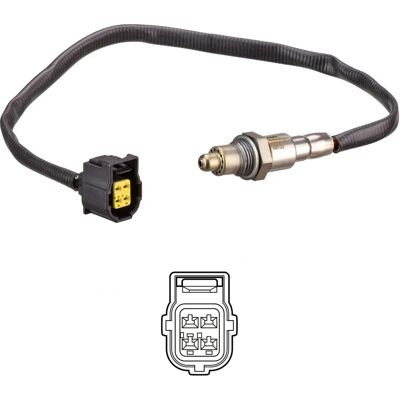 DELPHI ES21202-12B1 - Lambda Sensor - Planar probe DELPHI ES21202-12B1 - Lambda Sensor - Planar probe