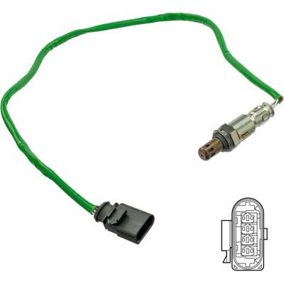 DELPHI ES21206-12B1 Lambdasonde - Beheizt, 800mm Kabel DELPHI ES21206-12B1 Lambdasonde - Beheizt, 800mm Kabel
