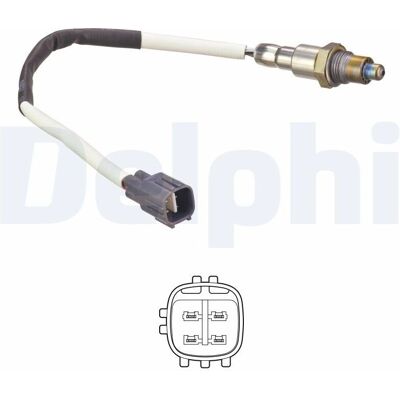 DELPHI ES21254-12B1 Lambdasonde - Opvarmet, OEM TOYOTA DELPHI ES21254-12B1 Lambdasonde - Opvarmet, OEM TOYOTA