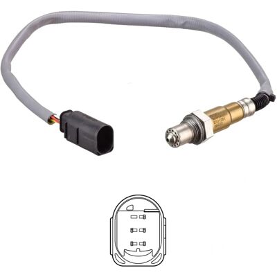 DELPHI ES21281-12B1 Breitband-Heiz-O2-Sensor - Autoersatzteil DELPHI ES21281-12B1 Breitband-Heiz-O2-Sensor - Autoersatzteil
