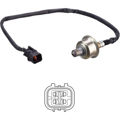DELPHI ES21317-12B1 zuurstofsensor, verwarmd, 530mm DELPHI ES21317-12B1 zuurstofsensor, verwarmd, 530mm