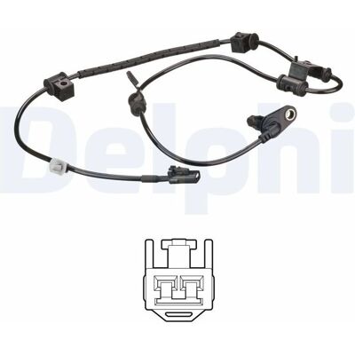 DELPHI SS21039 Hjulhastighetssensor - Wheel Speed Sensor DELPHI SS21039 Hjulhastighetssensor - Wheel Speed Sensor