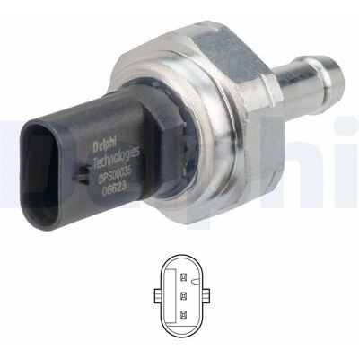 Delphi Pressure Sensor - BMW DPS00035-12B1 Delphi Pressure Sensor - BMW DPS00035-12B1