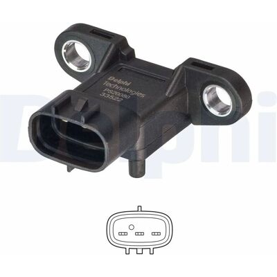 DELPHI PS20080-12B1 Trykksensor DELPHI PS20080-12B1 Trykksensor