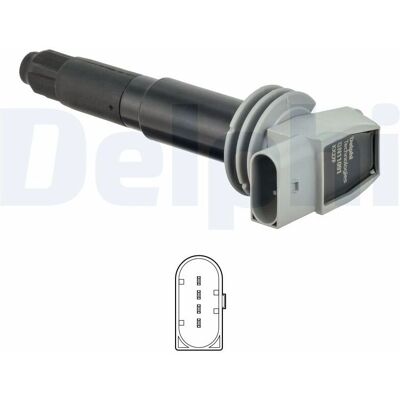 Bobina de aprindere DELPHI GN11091-12B1 - Numere OEM Porsche Bobina de aprindere DELPHI GN11091-12B1 - Numere OEM Porsche