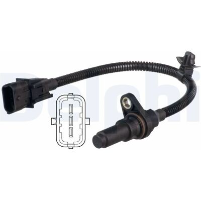 Delphi SS11331 - Kurbelwellensensor für Hyundai/Kia - 220mm Kabel Delphi SS11331 - Kurbelwellensensor für Hyundai/Kia - 220mm Kabel