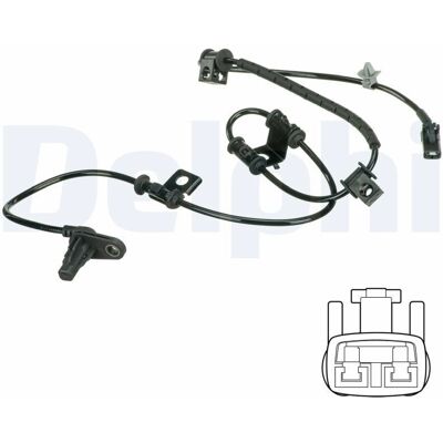 Delphi SS20615 Aktiv ABS-sensor - Raddrehzahl Delphi SS20615 Aktiv ABS-sensor - Raddrehzahl