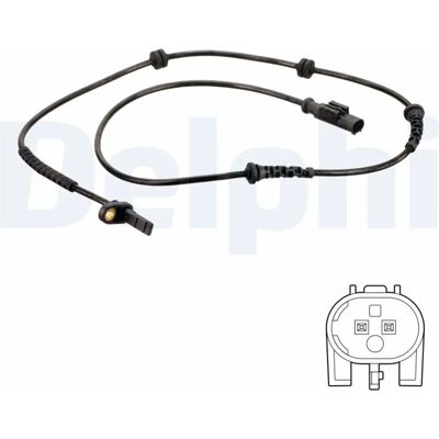 Delphi SS20634 ABS-Sensor - Hinterachse Raddrehzahl - Fahrzeug Sensor Delphi SS20634 ABS-Sensor - Hinterachse Raddrehzahl - Fahrzeug Sensor