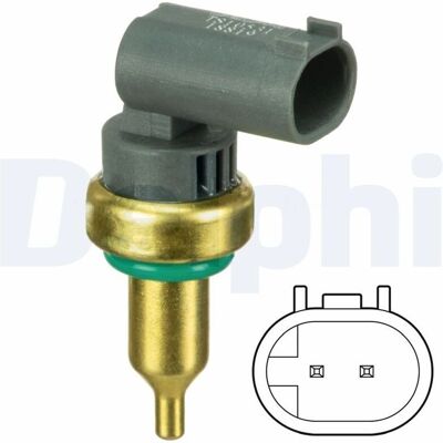 Delphi TS10531 Lämpötila-anturi - Mercedes-Benzille Delphi TS10531 Lämpötila-anturi - Mercedes-Benzille
