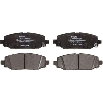 Delphi LP3703 - Bremsbeläge für Jeep Wrangler IV mit Verschleißanzeige Delphi LP3703 - Bremsbeläge für Jeep Wrangler IV mit Verschleißanzeige