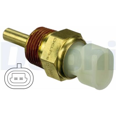 Delphi TS10460 Vit Kylarvätsketemperatursensor - Kylarvätsketemperatursensor Delphi TS10460 Vit Kylarvätsketemperatursensor - Kylarvätsketemperatursensor