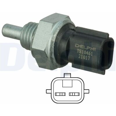 Delphi - Modell 2263000Q1P, 2263000Q2D, 751116N - Kylvätsketemperatursensor Delphi - Modell 2263000Q1P, 2263000Q2D, 751116N - Kylvätsketemperatursensor