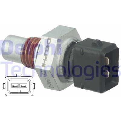 Delphi TS10462 jäähdytysnesteentemperatuurinsensor - 2-nap, musta, M 12X1.5-6g Delphi TS10462 jäähdytysnesteentemperatuurinsensor - 2-nap, musta, M 12X1.5-6g