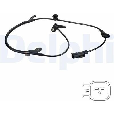 DELPHI SS20437 ABS-sensori - aktiivinen sensori DELPHI SS20437 ABS-sensori - aktiivinen sensori