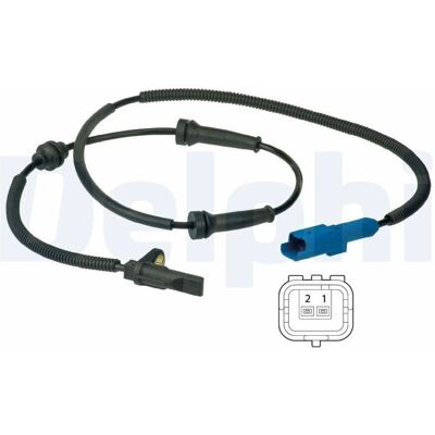 Delphi SS20390 Aktiv ABS-sensor - ABS sensor för Citroën/Peugeot Delphi SS20390 Aktiv ABS-sensor - ABS sensor för Citroën/Peugeot