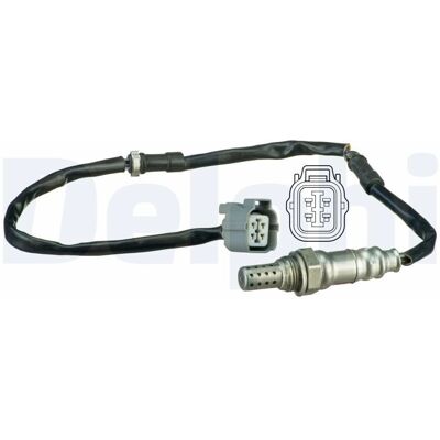 Delphi ES20518-12B1 beheizte Planar-Lambdasonde für Honda Civic - Sauerstoffsensor Delphi ES20518-12B1 beheizte Planar-Lambdasonde für Honda Civic - Sauerstoffsensor