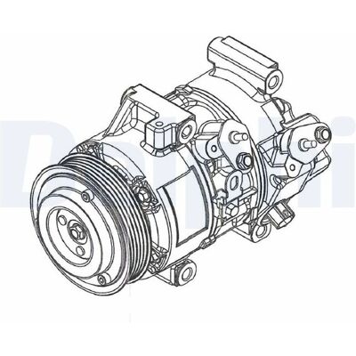Ψυγείο κλιματισμού Delphi CS20495 - Toyota Corolla Ψυγείο κλιματισμού Delphi CS20495 - Toyota Corolla