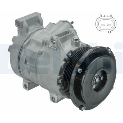 Delphi CS20496 Klimakompressor - 6SE12C PAG 46 Delphi CS20496 Klimakompressor - 6SE12C PAG 46