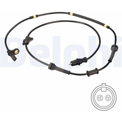DELPHI SS20481 Radgeschwindigkeitssensor DELPHI SS20481 Radgeschwindigkeitssensor