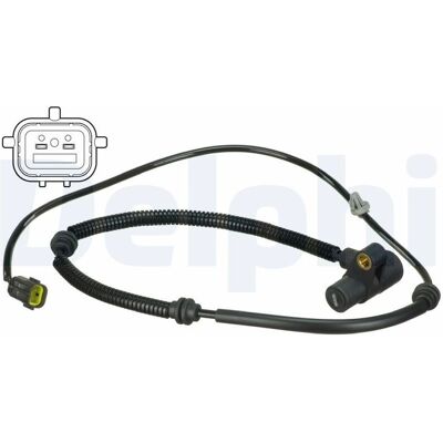 Delphi SS20515 Passiivinen ABS-anturi - ABS anturi Delphi SS20515 Passiivinen ABS-anturi - ABS anturi
