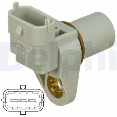 DELPHI SS11201 - Kurbelwellenpositionssensor für Mercedes-Benz C-Klasse, Clk, E-Klasse DELPHI SS11201 - Kurbelwellenpositionssensor für Mercedes-Benz C-Klasse, Clk, E-Klasse