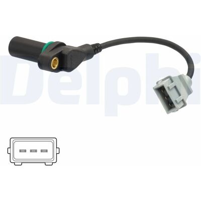 Delphi SS11252 Kurbelwellensensor - Langlebiges Design Delphi SS11252 Kurbelwellensensor - Langlebiges Design