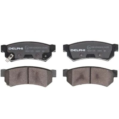 Delphi Bremsbeläge LP3305 - Niedrigmetallisch, Anti-Quietsch, 15mm Dicke Delphi Bremsbeläge LP3305 - Niedrigmetallisch, Anti-Quietsch, 15mm Dicke