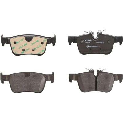 Delphi Brake Pads LP3312 - Brake System, Semi-Metallic, Volvo Fit Delphi Brake Pads LP3312 - Brake System, Semi-Metallic, Volvo Fit