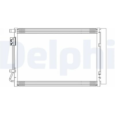 Delphi CF20314 Condensator Aer Hyundai I20 - Cu Uscător, 510mm Delphi CF20314 Condensator Aer Hyundai I20 - Cu Uscător, 510mm